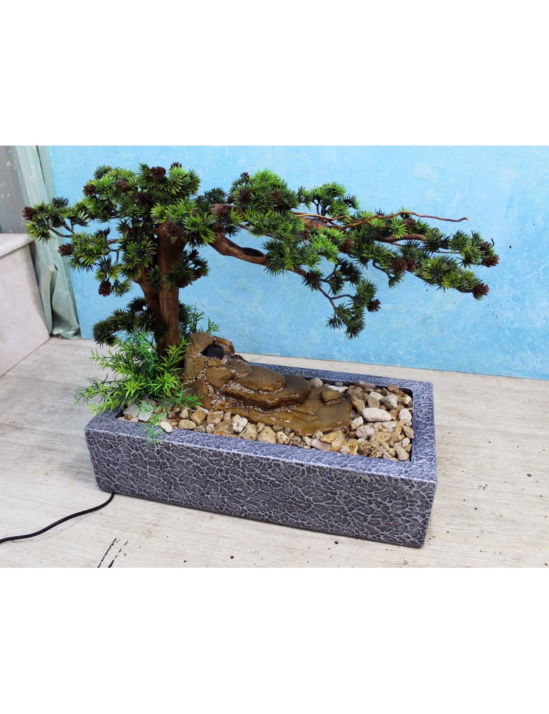 Mini Wasserrad Für Tischbrunnen - DIY Wasserlaufrad Dekoration 21cm