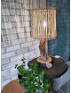 Drewniana lampka stołowa-nocna NL-12 do kawiarni