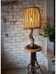 Drewniana lampka stołowa-nocna NL-10 do kawiarni